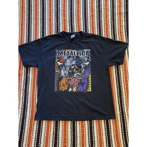Metallica Madly In Anger With The World 2004 Tour Shirt Grunge XL Godsmack